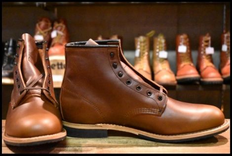 【11D 箱付 未使用 24年】レッドウィング 9422 ベックマン シガー エクスカリバー プレーントゥ 9016 9416 ブーツ redwing HOPESMORE