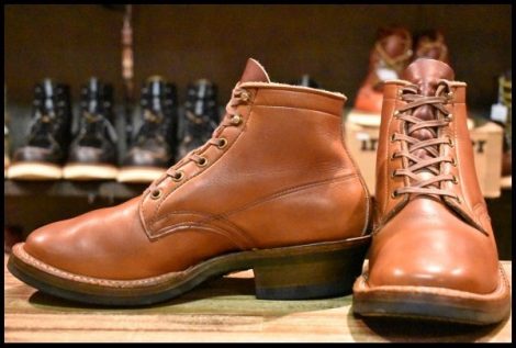 【8.5E 良品】WHITE’S ホワイツ セミドレス ブラウン 茶 ビブラム700シングル 編み上げ レースアップ ブーツ HOPESMORE