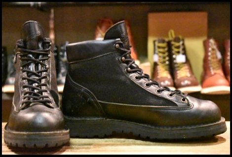 【8.5EE 良品 白タグ】Danner ダナーライトブラック 30465 ゴアテックス GORE-TEX トレッキング レースアップ ブーツ HOPESMORE