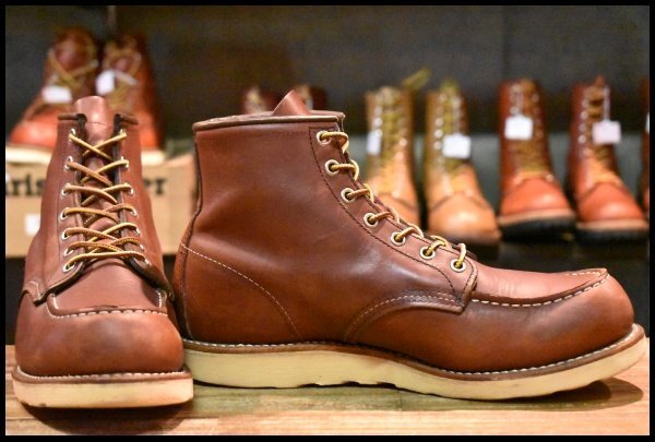 9D 良品 12年】レッドウィング 9106 アイリッシュセッター 赤茶