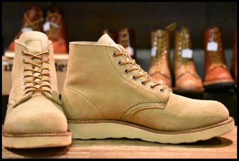 【7D 良品 09年】レッドウィング 8167 スエード アイリッシュセッター ホーソーンアビレーン 編み上げ ブーツ redwing HOPESMORE
