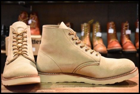 【10D 良品 12年】レッドウィング 8167 スエード アイリッシュセッター ホーソーンアビレーン プレーントゥ ブーツ redwing HOPESMORE
