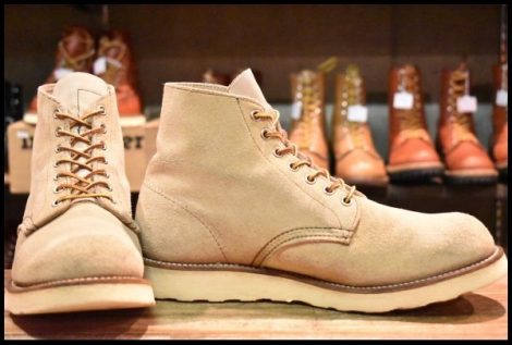 【9E 良品 08年】レッドウィング 8167 スエード アイリッシュセッター ホーソーンアビレーン プレーントゥ ブーツ redwing HOPESMORE