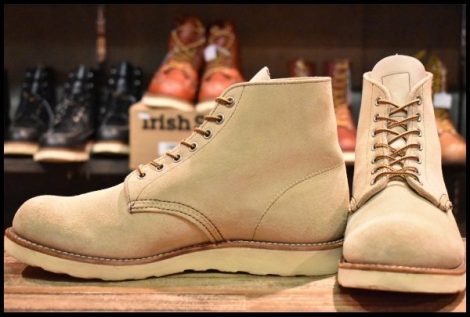 【9E 良品 11年】レッドウィング 8167 スエード アイリッシュセッター ホーソーンアビレーンラフアウト ブーツ redwing HOPESMORE
