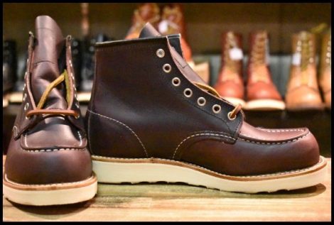 【6.5E 箱付 未使用 23年】レッドウィング 8847 アイリッシュセッター エクスカリバー ブラックチェリー ブーツ redwing HOPESMORE