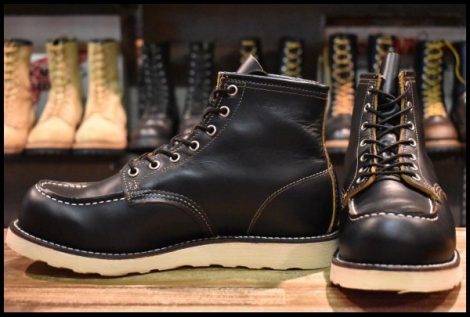 【9E 美品 21年】レッドウィング 9874 アイリッシュセッター モックトゥ ブラック クローンダイク 編み上げ ブーツ redwing HOPESMORE