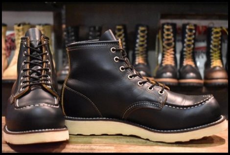 【9E 美品 21年】レッドウィング 9874 アイリッシュセッター モックトゥ ブラック クローンダイク 編み上げ ブーツ redwing HOPESMORE