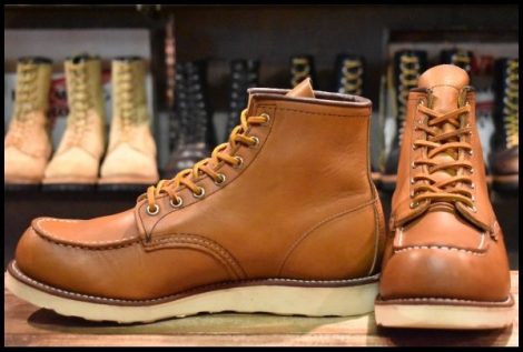 【10.5D 美品 15年】レッドウィング 5875 アイリッシュセッター 茶 オロイジナル モックトゥ 編み上げ 875 ブーツ redwing HOPESMORE