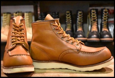 【10.5D 美品 15年】レッドウィング 5875 アイリッシュセッター 茶 オロイジナル モックトゥ 編み上げ 875 ブーツ redwing HOPESMORE
