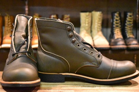 【8.5D 箱付 未使用 24年】レッドウィング 8078 アイアンレンジャー グリーン アルパイン ポーテージ 緑 ブーツ redwing HOPESMORE