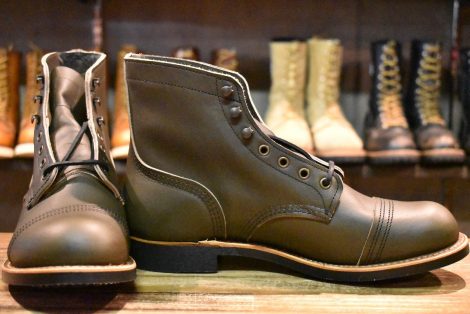 【9D 箱付 未使用 24年】レッドウィング 8078 アイアンレンジャー グリーン アルパイン ポーテージ 緑 ブーツ redwing HOPESMORE