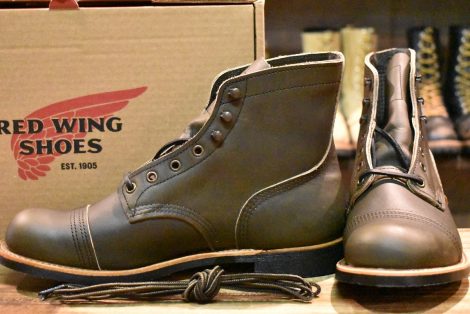 【8.5D 箱付 未使用 24年】レッドウィング 8078 アイアンレンジャー グリーン アルパイン ポーテージ 緑 ブーツ redwing HOPESMORE