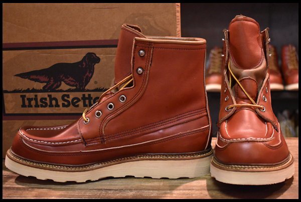 RED WING 50周年記念　アイリッシュセッター　カヌーモック　犬タグ REDWING - REDWING 1954 50周年記念モデル カヌーモック 犬タグ