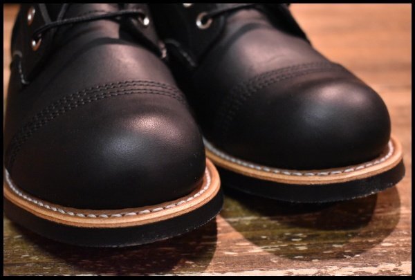 【7D 箱付 極美品】REDWING 8084 アイアンレンジャー7D 黒 7D 箱付 未使用 23年】レッドウィング 8084 アイアンレンジャー
