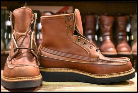 【7.5E DEAD 50周年モデル 犬タグ】レッドウィング 1950 アイリッシュセッター 茶 ブラウン 編み上げ ブーツ redwing HOPESMORE