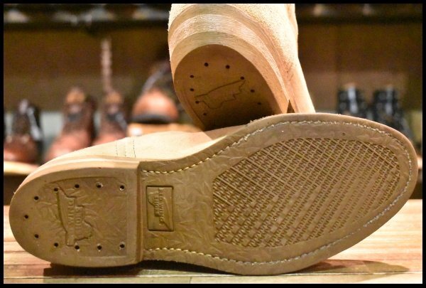 b0628 RED WING 8156 ペコス ブーツ スエード 23cm RED WING(レッドウィング) / ペコスブーツ/--/8156 | 中古品の