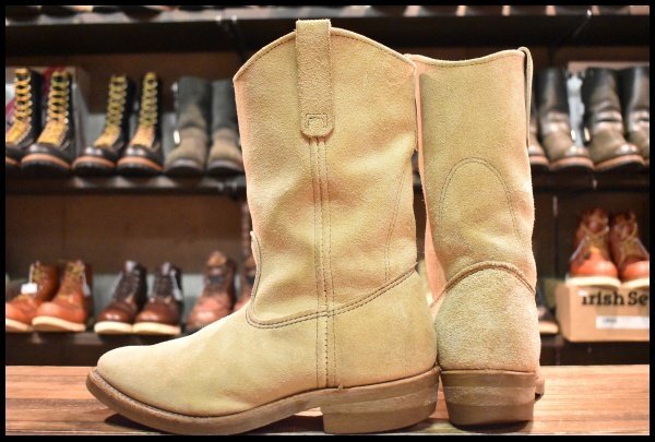 b0628 RED WING 8156 ペコス ブーツ スエード 23cm b0628 RED WING 8156 ペコス ブーツ スエード 23cm - メルカリ