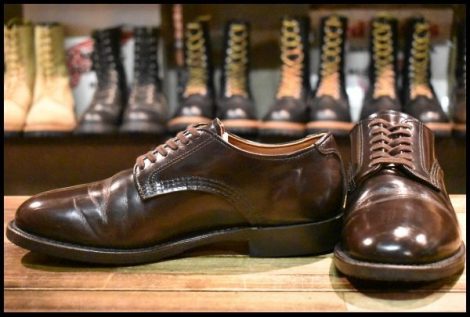 【8D 良品 17年】レッドウィング 9086 ミルワンブルーチャー オックスフォード MIL-1 シガー エスカイヤ ブーツ redwing HOPESMORE
