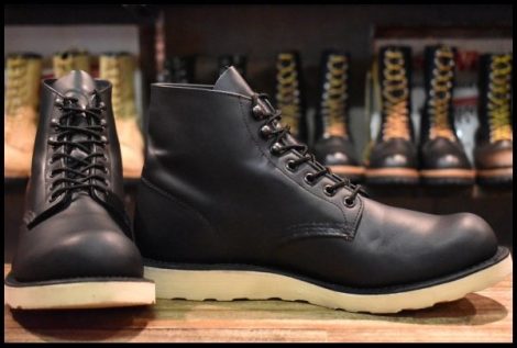 【9.5D 美品 BEAMS別注 裏半円犬タグ 16年】レッドウィング 9873 アイリッシュセッター ブラック ビームス ブーツ redwing HOPESMORE