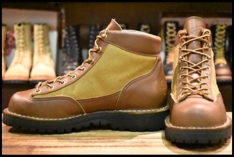 【7EE 良品 白タグ】Danner ダナーライト3 33234 茶 ブラウン カーキ ゴアテックス GORE-TEX レースアップ 編み上げ ブーツ HOPESMORE