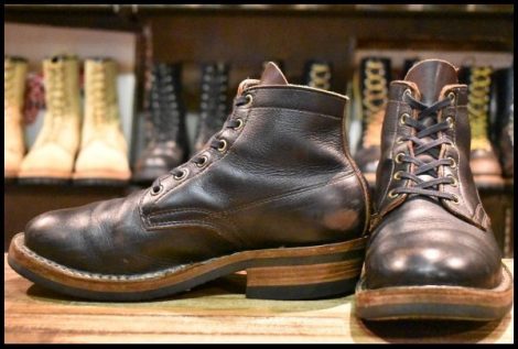 【7.5E 良品】ホワイツ セミドレス ブラウンドレス 茶 ビブラム700シングル レースアップ ブーツ HOPESMORE