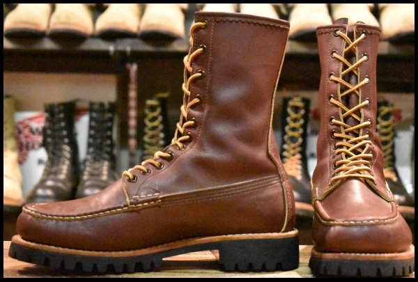 6.5EE 美品 青タグ】RUSSELL MOCCASIN ラッセルモカシン