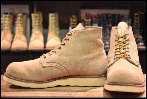 【8.5E 良品 05年】レッドウィング 8167 スエード アイリッシュセッター ホーソーンアビレーン 編み上げ ブーツ redwing HOPESMORE