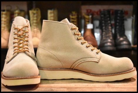 【6.5E 美品 05年】レッドウィング 8167 スエード アイリッシュセッター ホーソーンアビレーン 編み上げ ブーツ redwing HOPESMORE