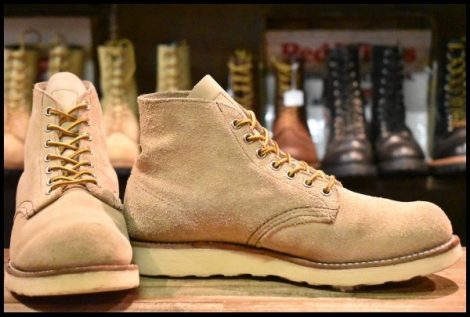 【8.5E 良品 05年】レッドウィング 8167 スエード アイリッシュセッター ホーソーンアビレーン 編み上げ ブーツ redwing HOPESMORE