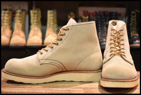 【6.5E 美品 05年】レッドウィング 8167 スエード アイリッシュセッター ホーソーンアビレーン 編み上げ ブーツ redwing HOPESMORE