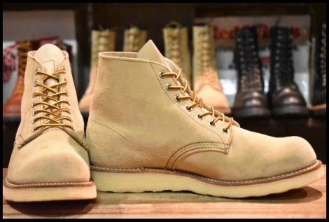 【8E 良品 07年】レッドウィング 8167 スエード アイリッシュセッター ホーソーンアビレーン プレーントゥ ブーツ redwing HOPESMORE