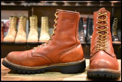 【8D 良品 旧半円犬タグ 93年4月刻印】レッドウィング 899 ロング アイリッシュセッター オロラセット ブーツ redwing HOPESMORE