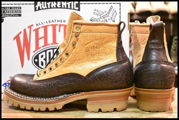 7EE 箱付 未使用】WHITE'S ホワイツ スモークジャンパーLTT コニャック