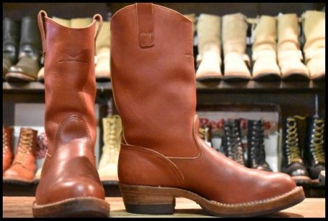 【8E 良品 旧ロゴ 99年】WESCO ウエスコ ウエスタンボス レッドウッド ビブラム705ダブルミッド ペコス プルオン モリソン HOPESMORE