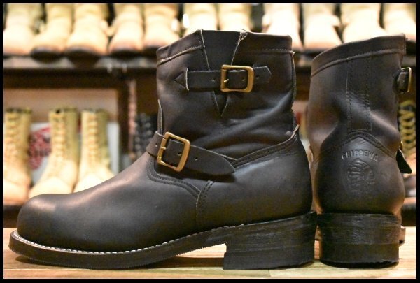 Chippewa 7インチ ショートエンジニアブーツ 27872 9E 黒 Chippewa 7インチ ショートエンジニアブーツ 27872 9E 黒 - メルカリ