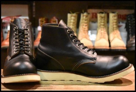 【9D 美品 16年】レッドウィング 9870 アイリッシュセッター ブラック クローンダイク プレーントゥ 編み上げ ブーツ redwing HOPESMORE
