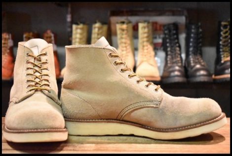 【10E 良品 10年】レッドウィング 8167 スエード アイリッシュセッター ホーソーンアビレーン 編み上げ ブーツ redwing HOPESMORE
