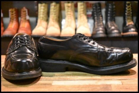 【8.5D 美品 旧羽タグ 92年】レッドウィング 106 ポストマン シューズ ブラック ブーツ ガレージマン ポストマン redwing HOPESMORE