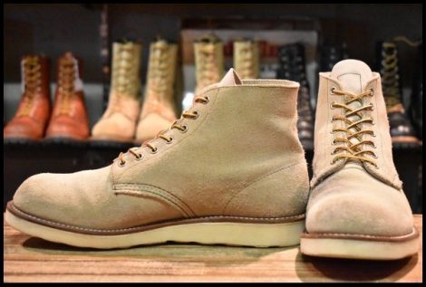 【10E 良品 10年】レッドウィング 8167 スエード アイリッシュセッター ホーソーンアビレーン 編み上げ ブーツ redwing HOPESMORE