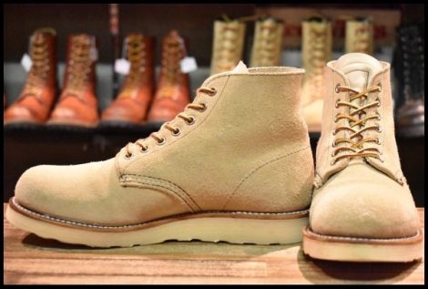 【7D 良品 09年】レッドウィング 8167 スエード アイリッシュセッター ホーソーンアビレーン 編み上げ ブーツ redwing HOPESMORE