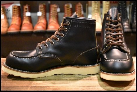 【8.5E 美品 12年】レッドウィング 9874 アイリッシュセッター モックトゥ ブラック クローンダイク 編み上げ ブーツ redwing HOPESMORE