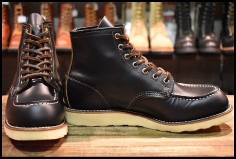 【8.5E 美品 12年】レッドウィング 9874 アイリッシュセッター モックトゥ ブラック クローンダイク 編み上げ ブーツ redwing HOPESMORE