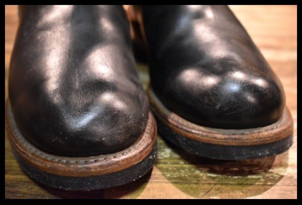 RED WING エンジニアブーツ 7 1/2 968 スチール無し 旧羽タグ リソール＋その他/ブーツカスタム】Red Wing#968エンジニア