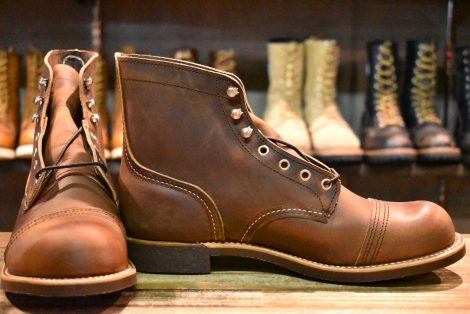 【9D 箱付 未使用 23年】レッドウィング 8085 アイアンレンジャー カッパーラフ＆タフ 茶 アイアンレンジ ブーツ redwing HOPESMORE