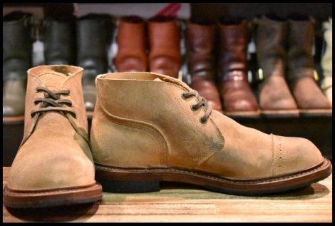 【9.5D 箱付 美品 ナイジェルケーボン別注 17年】レッドウィング 4632 マンソン B-5 チャッカ ミュールスキナー ブーツ redwing HOPESMORE