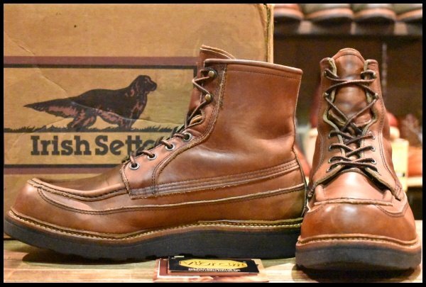 RED WING 1950 アイリッシュセッター50周年モデル 四角犬タグ 9E 箱付 DEAD 50周年モデル 犬タグ】レッドウィング 1951 アイ