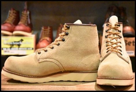 【9EE 美品 クラプトンモデル 羽タグ 01年】レッドウィング 2001 スエード アイリッシュセッター 編み上げ ブーツ redwing HOPESMORE