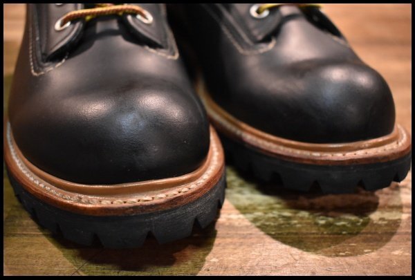 8.5D 箱付 美品 10年】レッドウィング 2934 ラインマン 黒 ブラック