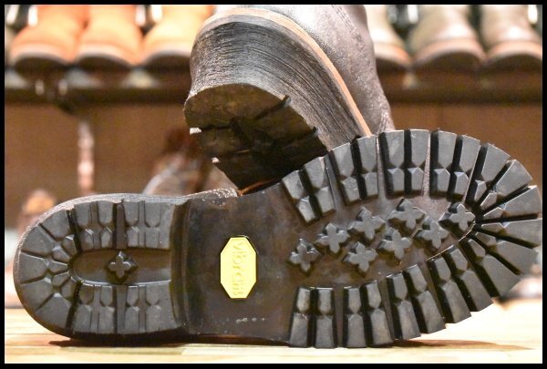 9D 美品 16年】レッドウィング 9210 ロガー 黒 ブラック クローン