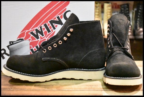 8.5D 箱付 DEAD BEAMS別注 04年】レッドウィング 8174 黒スエード アイ